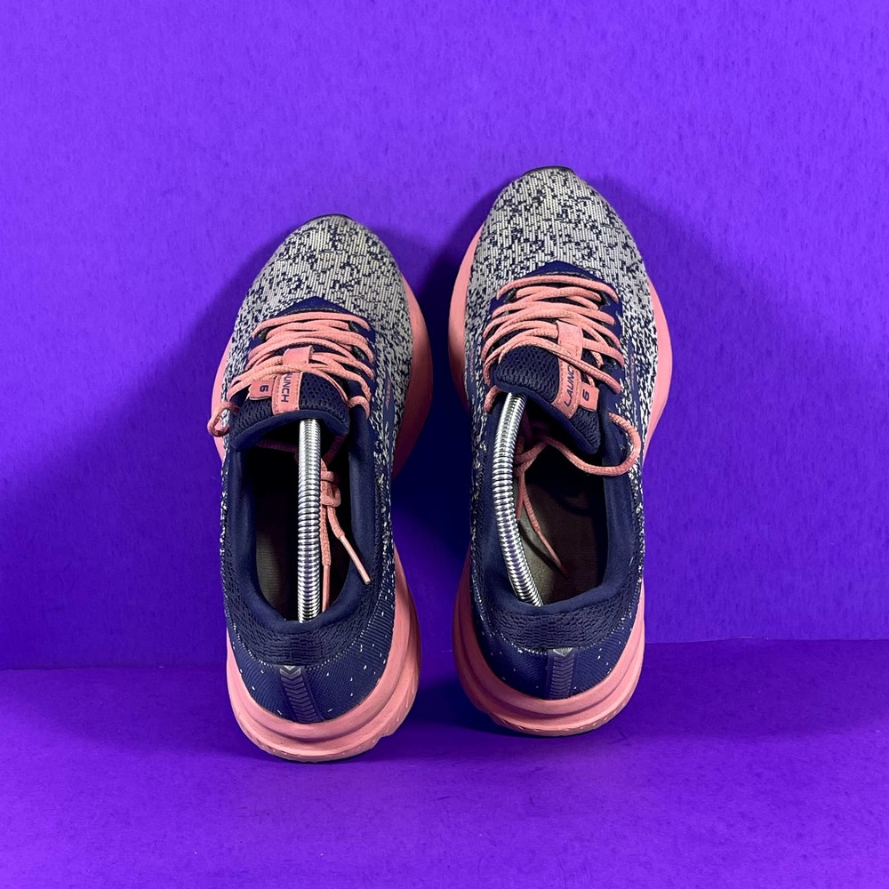 Brooks Women's Blue & Pink Launch 6 Running Sneakers Shoe Size 9.5 - Picture 5 of 10